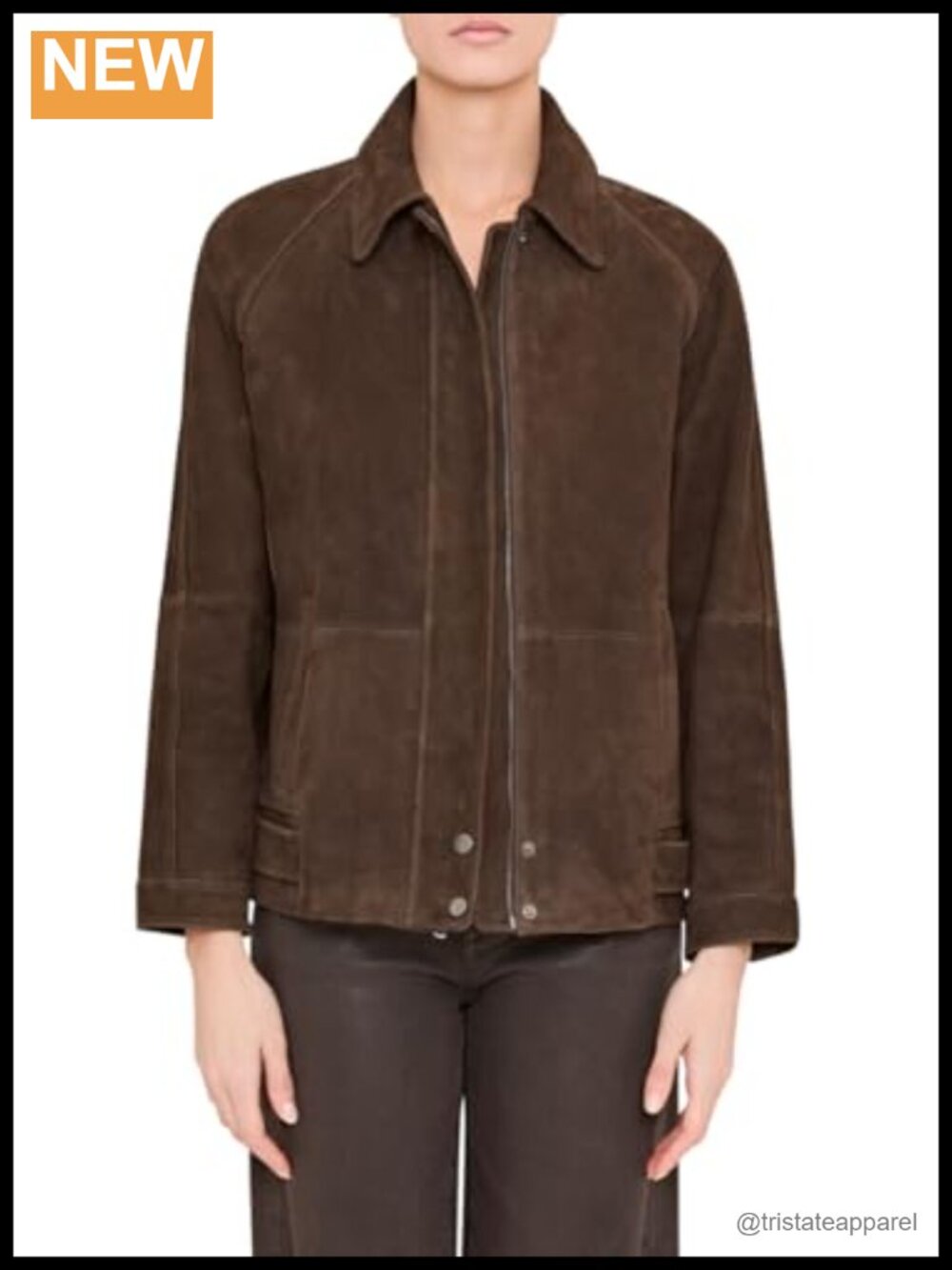 Kobi Halperin Women's Suede Bronze Jacket - 100% Suede
